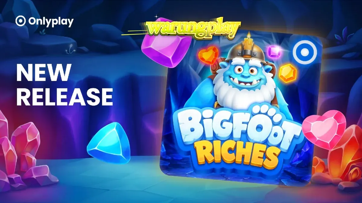 Pemandangan musim dingin dalam slot Bigfoot Riches